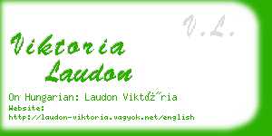 viktoria laudon business card